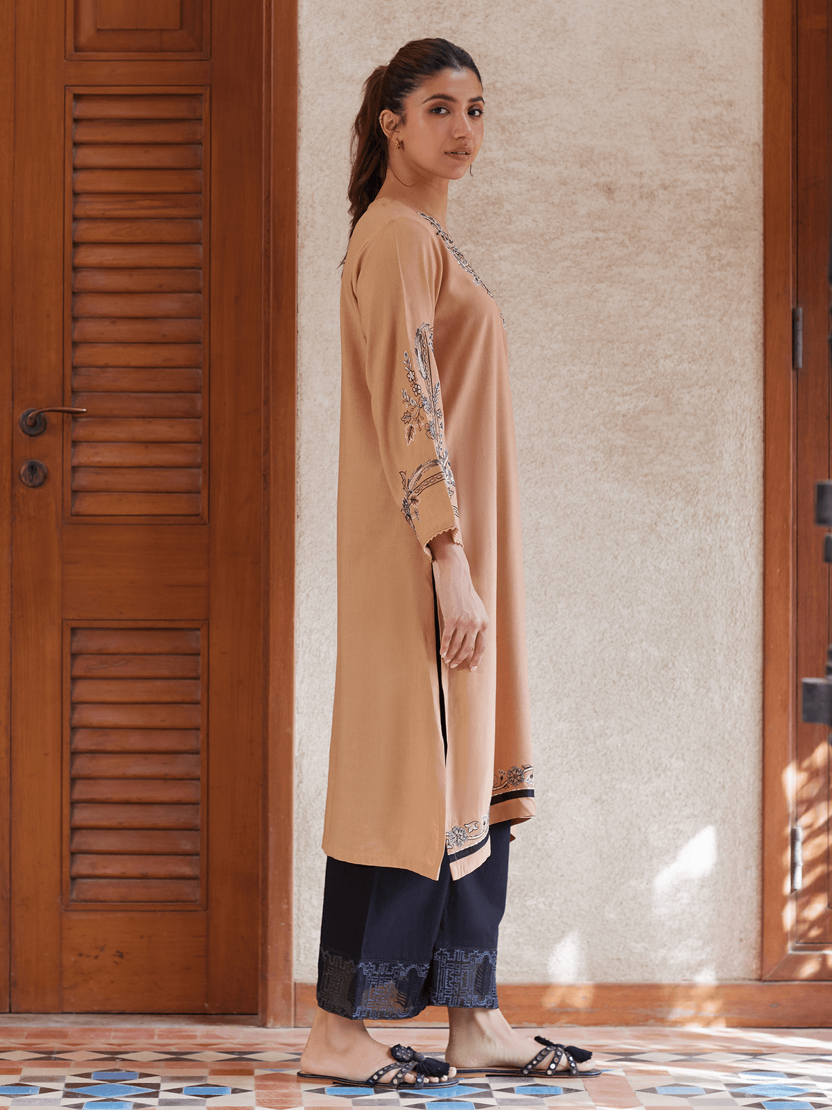 Embroidered Kurta