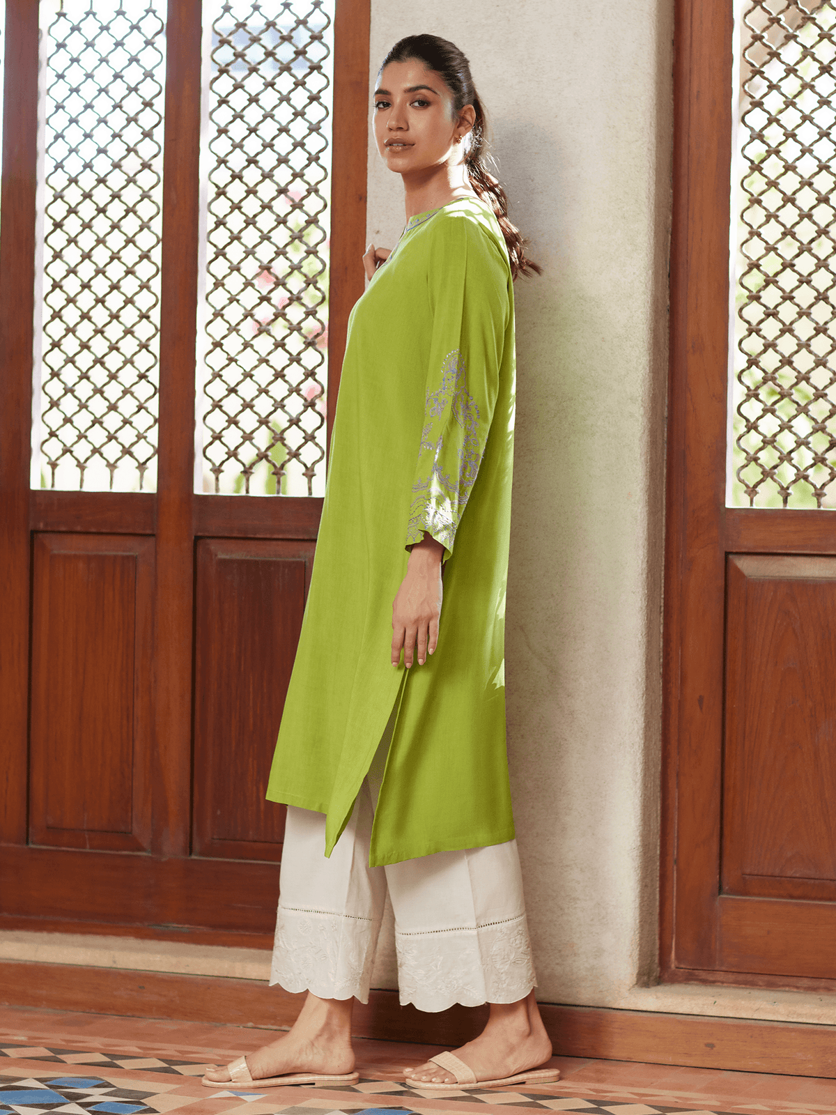 Embroidered Kurta