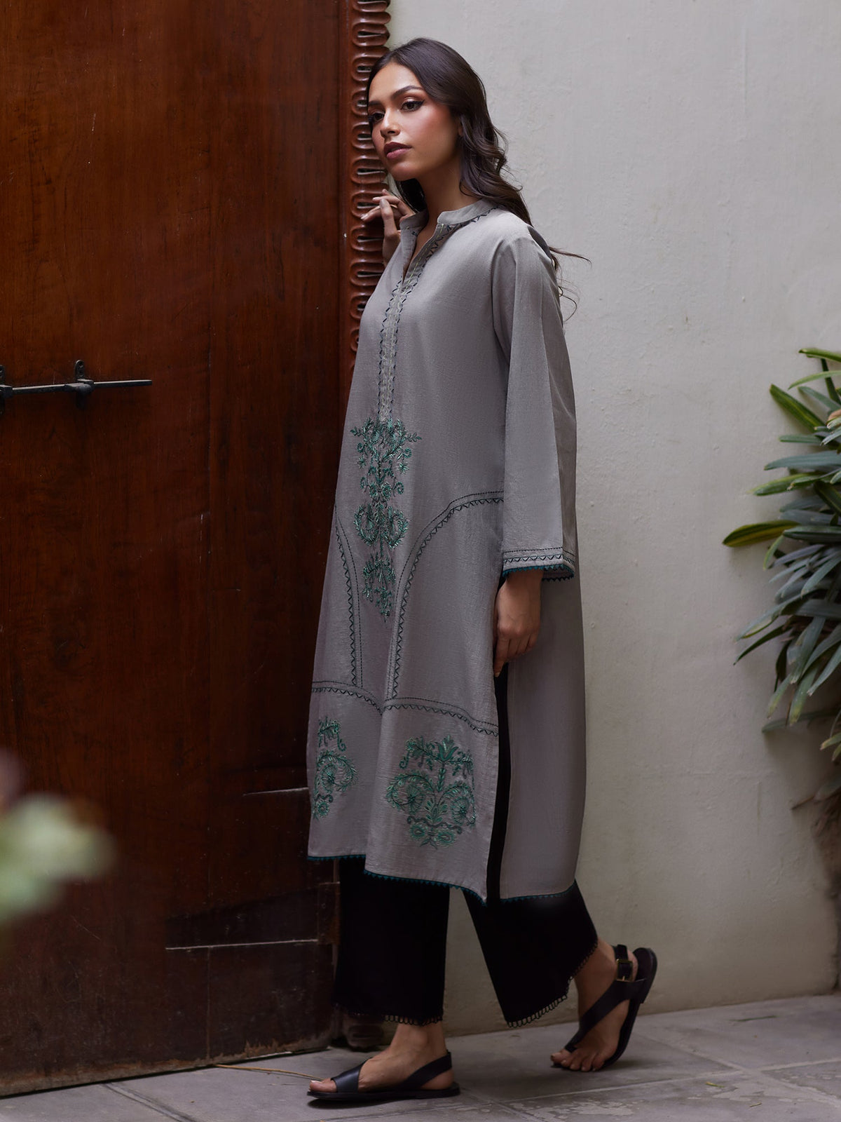 Embroidered Kurta