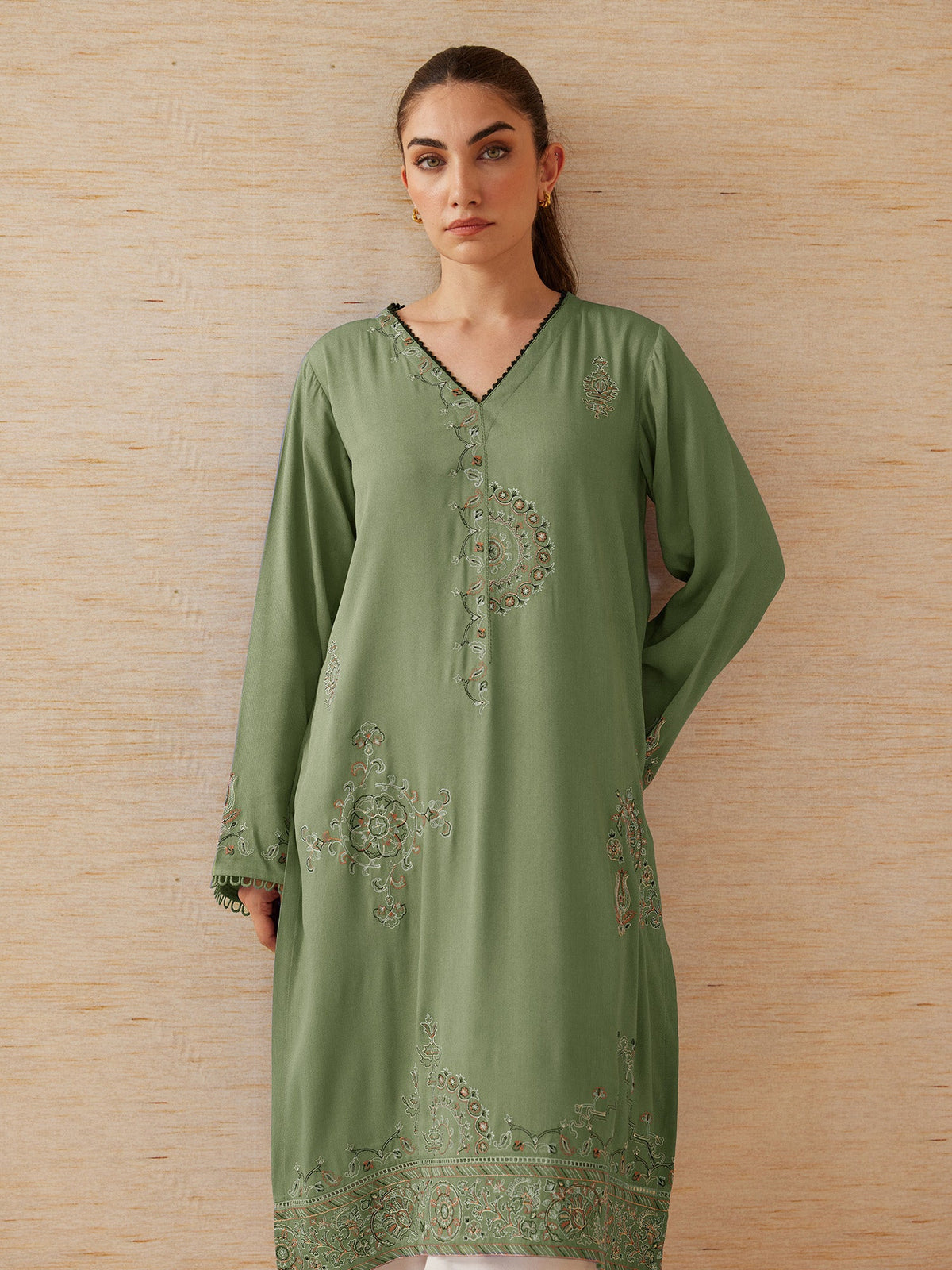 Embroidered Kurta