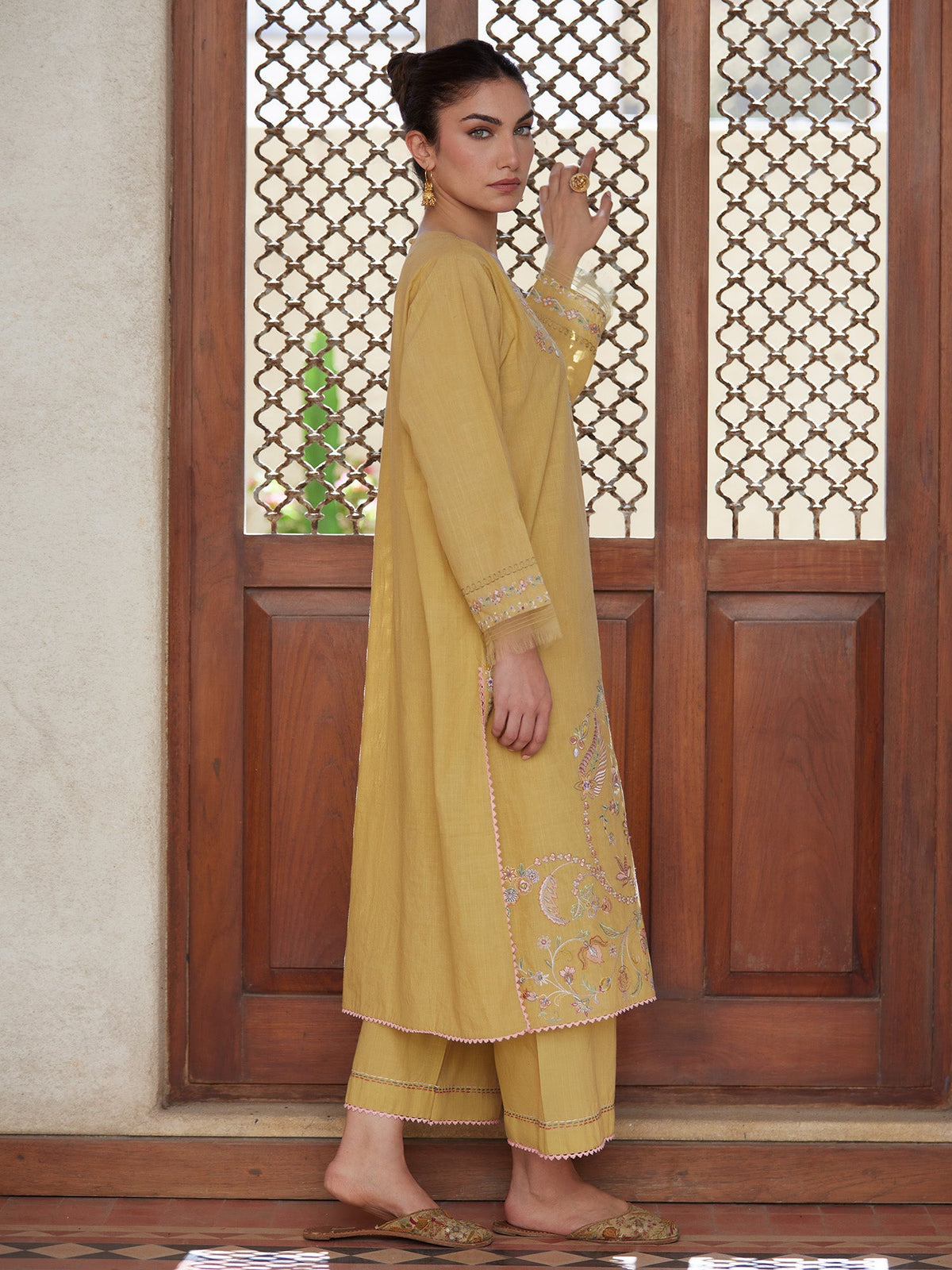 Embroidered Co-ord Set
