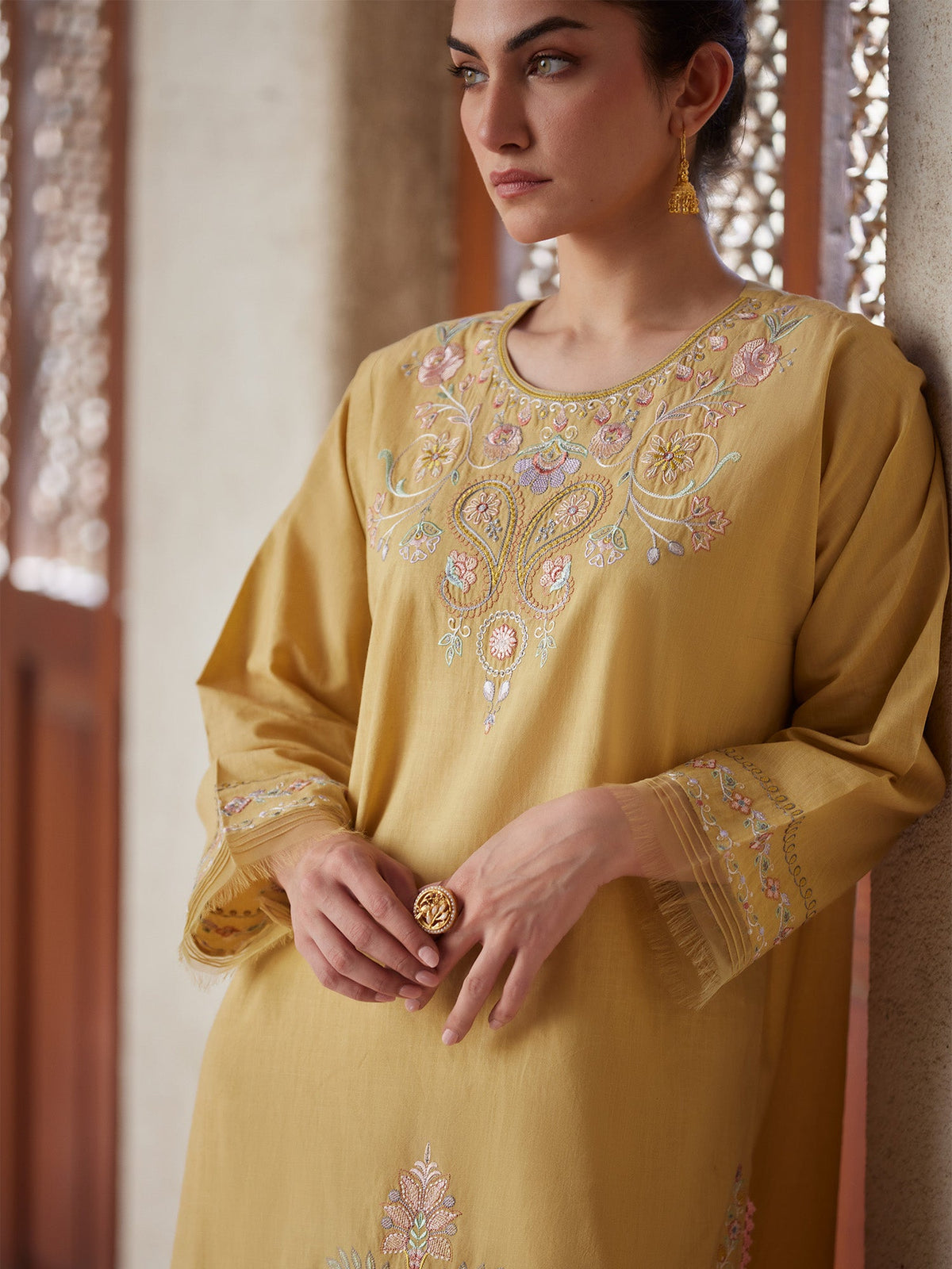 Embroidered Co-ord Set