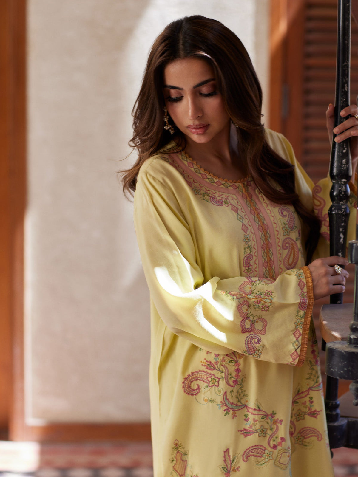 Embroidered Co-ord Set
