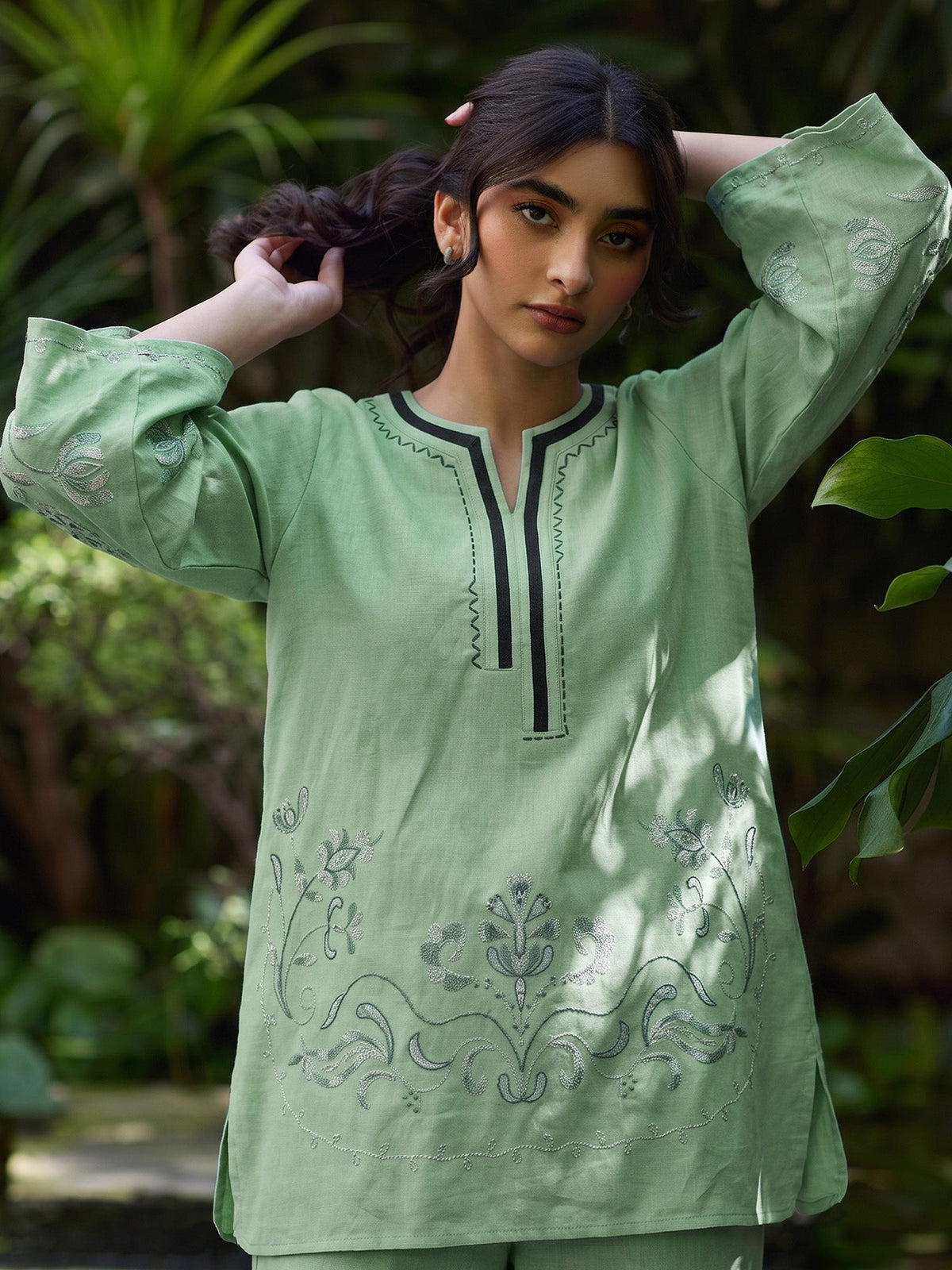 Embroidered Co-ord Set