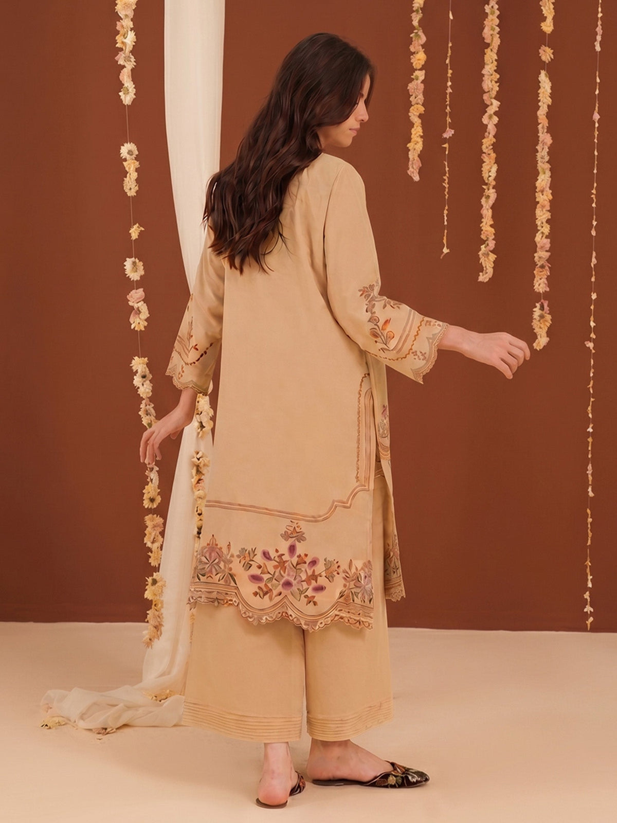 Embroidered Co-ord Set