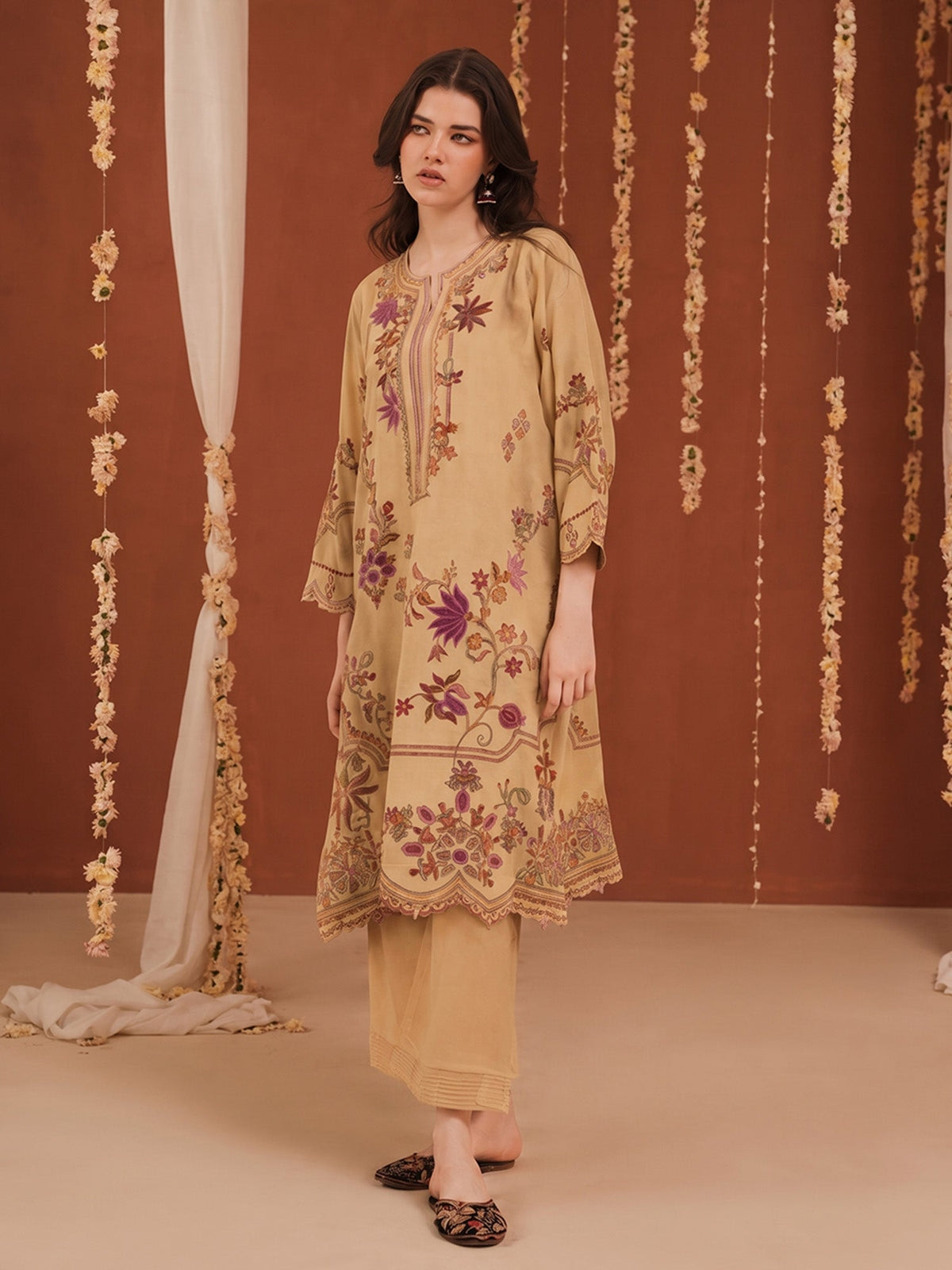 Embroidered Co-ord Set
