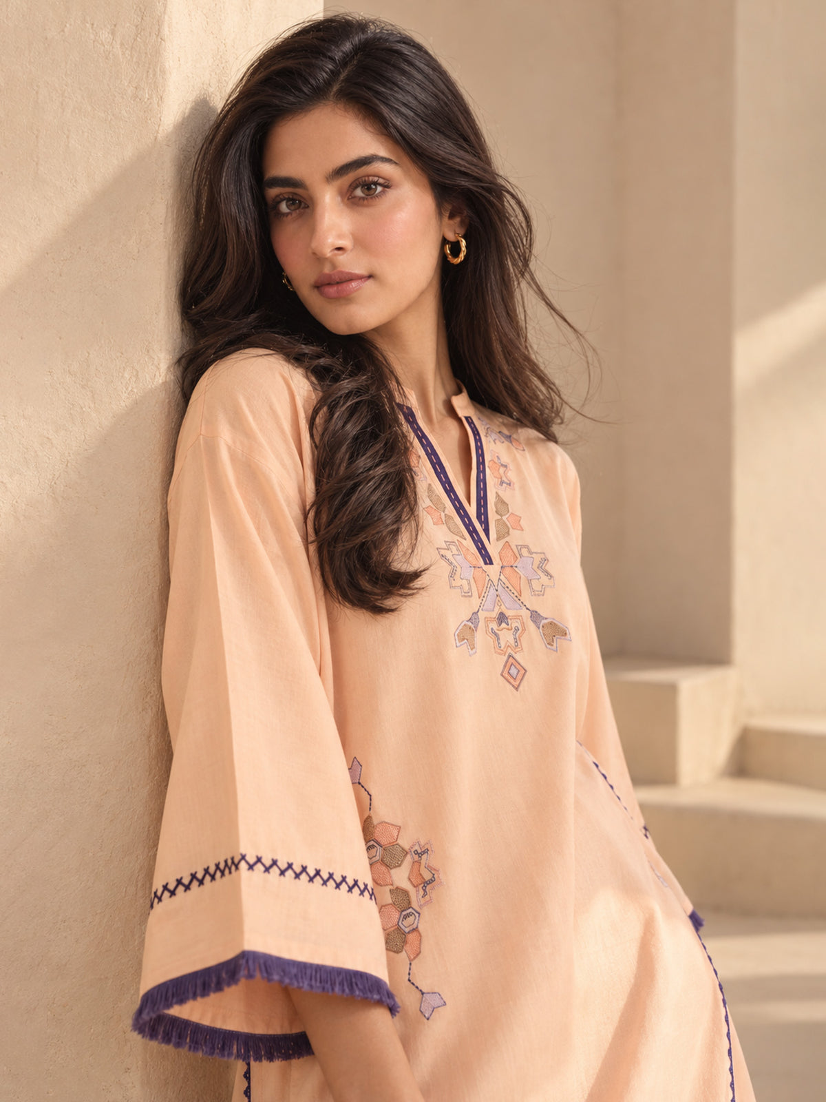 Embroidered Co-ord Set