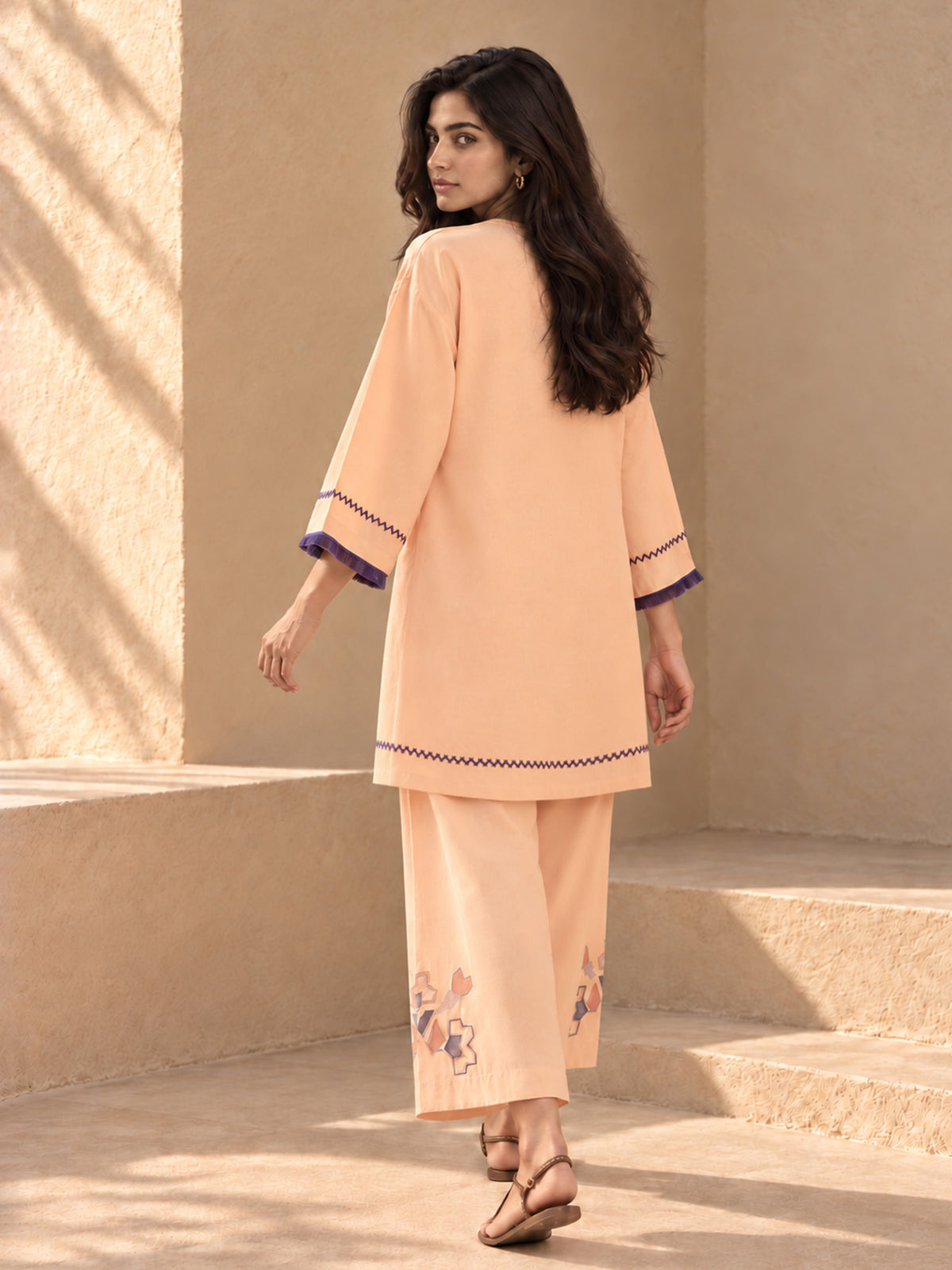 Embroidered Co-ord Set