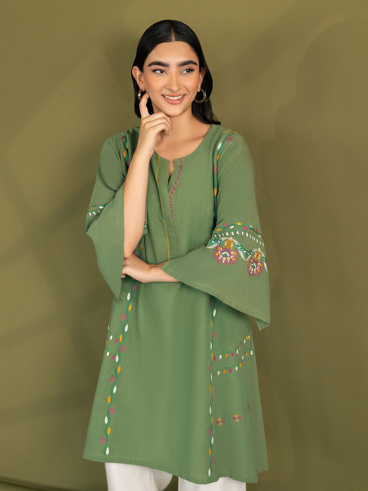 Embroidered Kurta