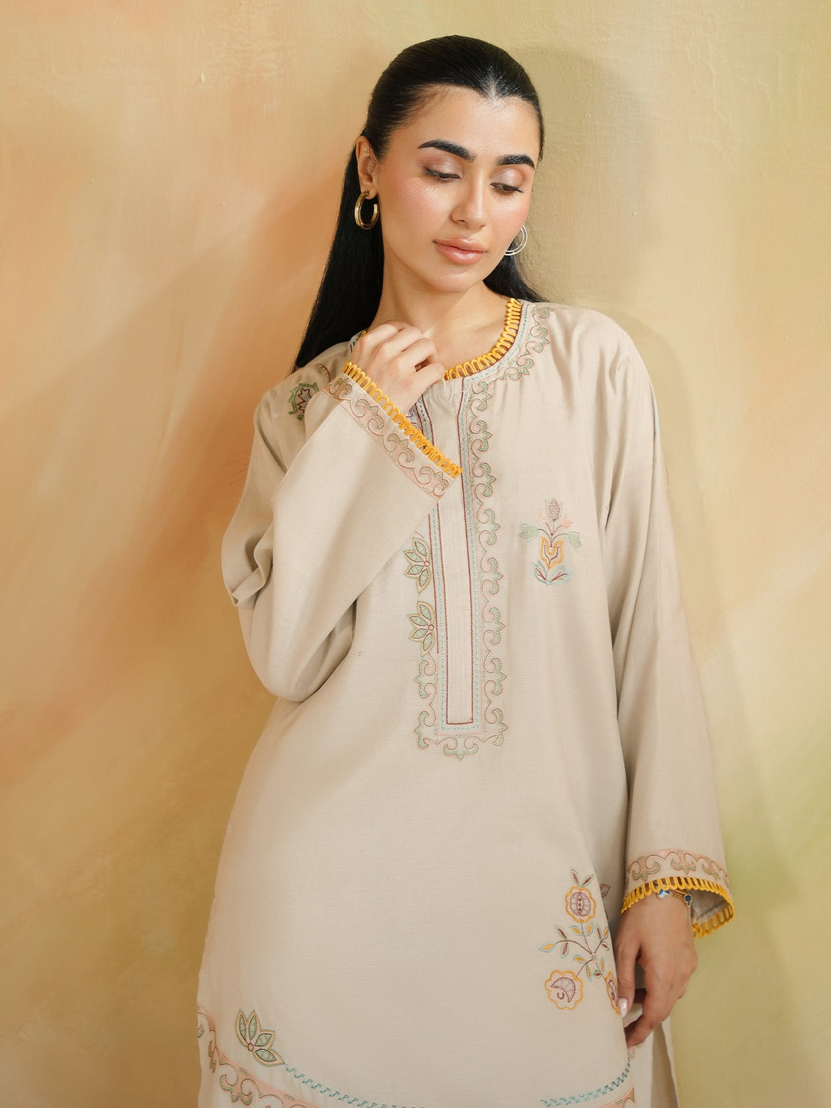 Embroidered Kurta