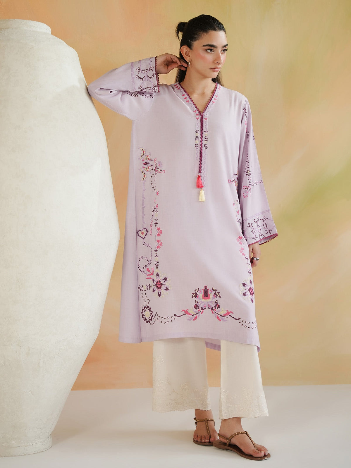 Embroidered Kurta