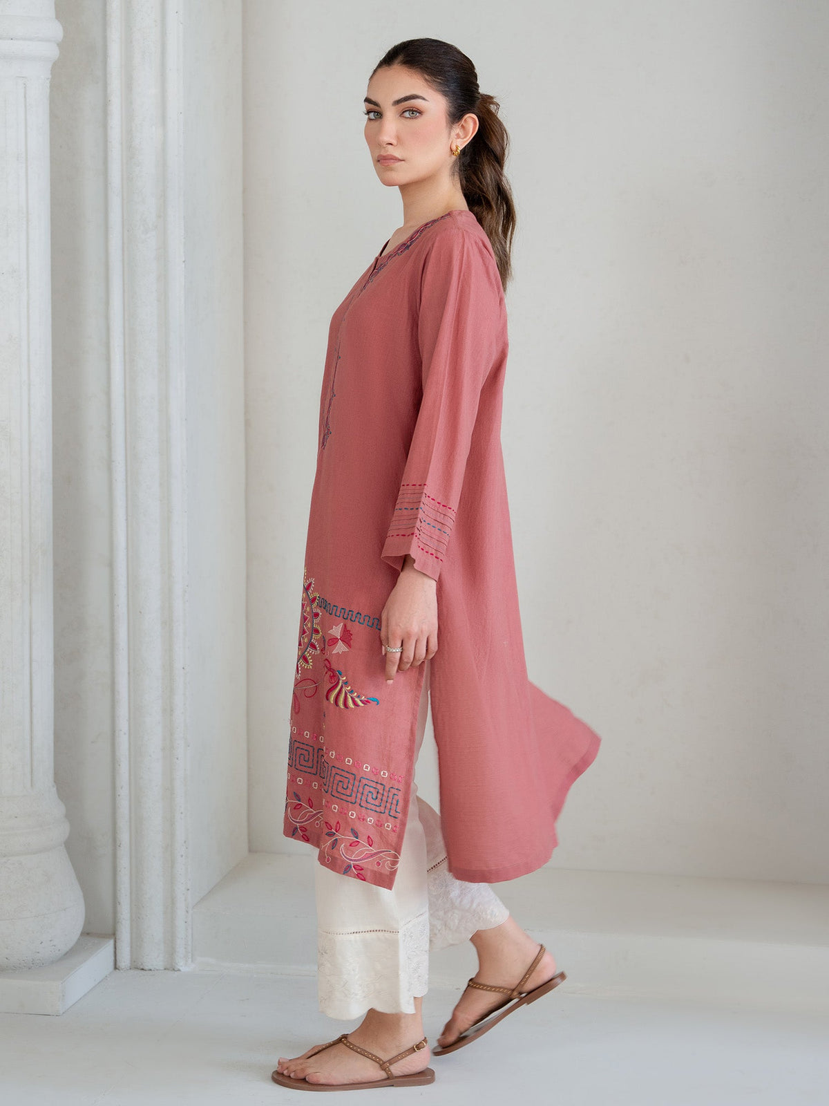 Embroidered Kurta