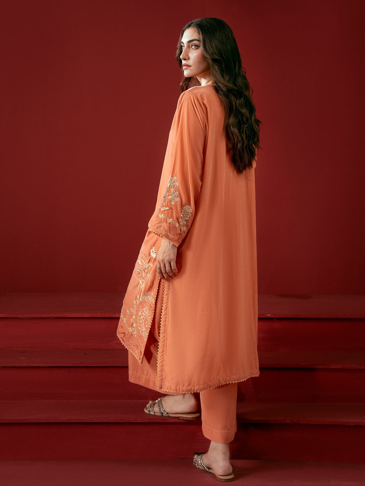 Embroidered Co-ord Set