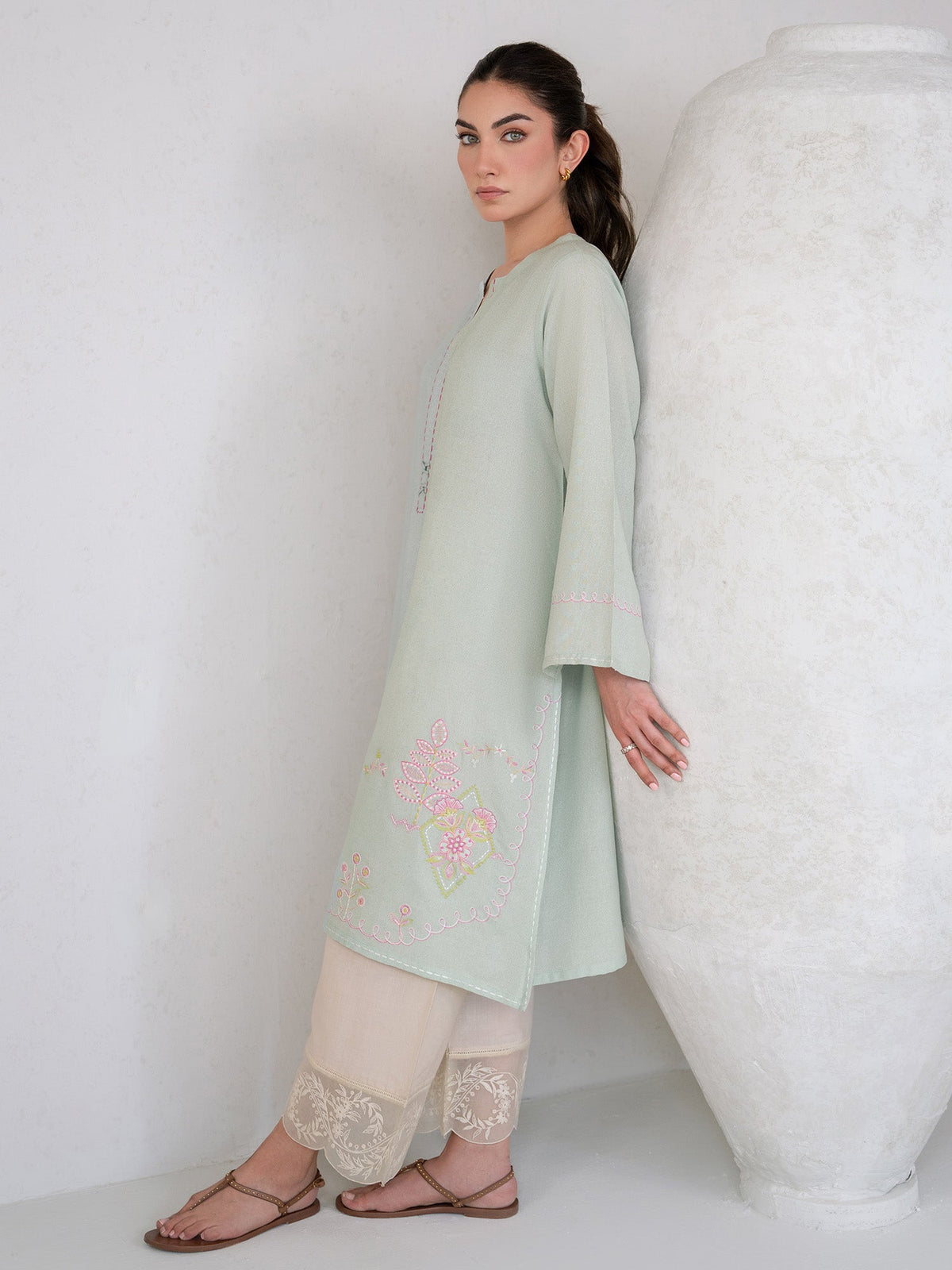 Embroidered Kurta
