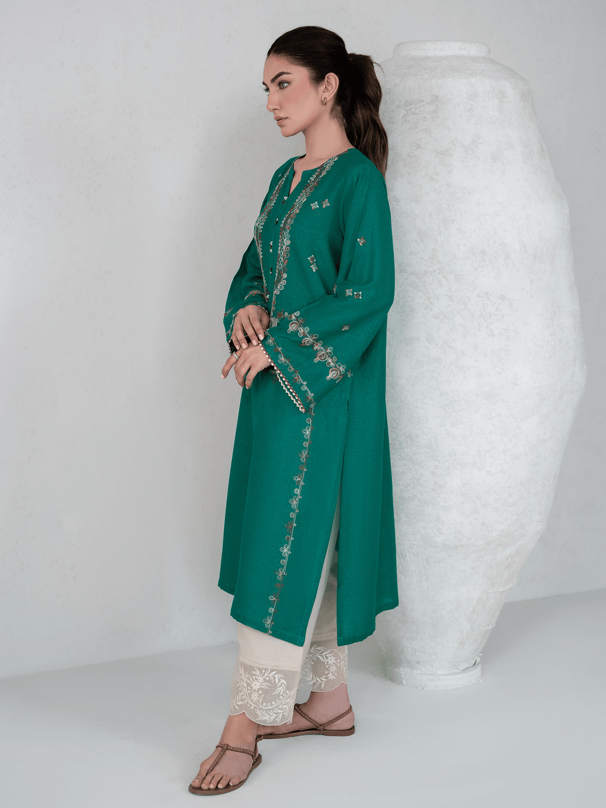 Embroidered Kurta