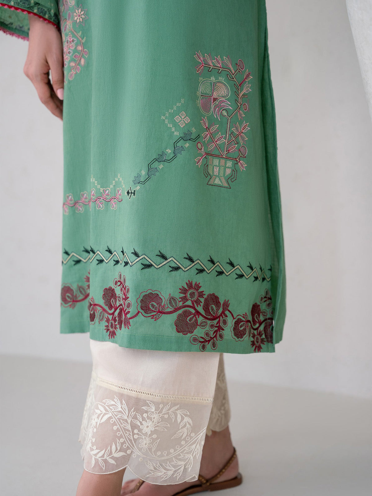 Embroidered Kurta