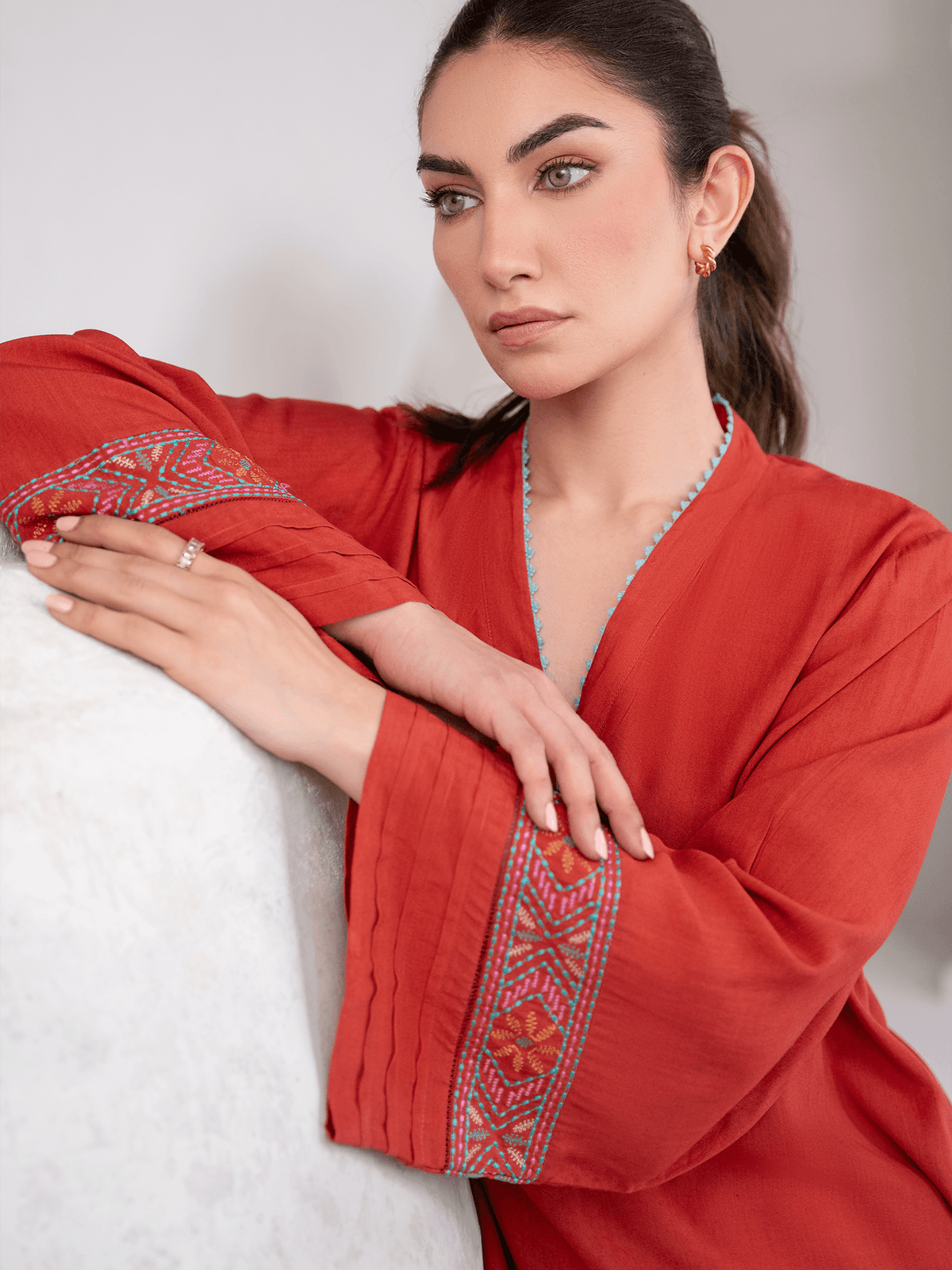 Embroidered Kurta