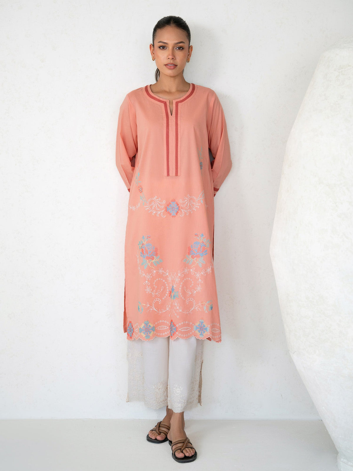 Embroidered Kurta
