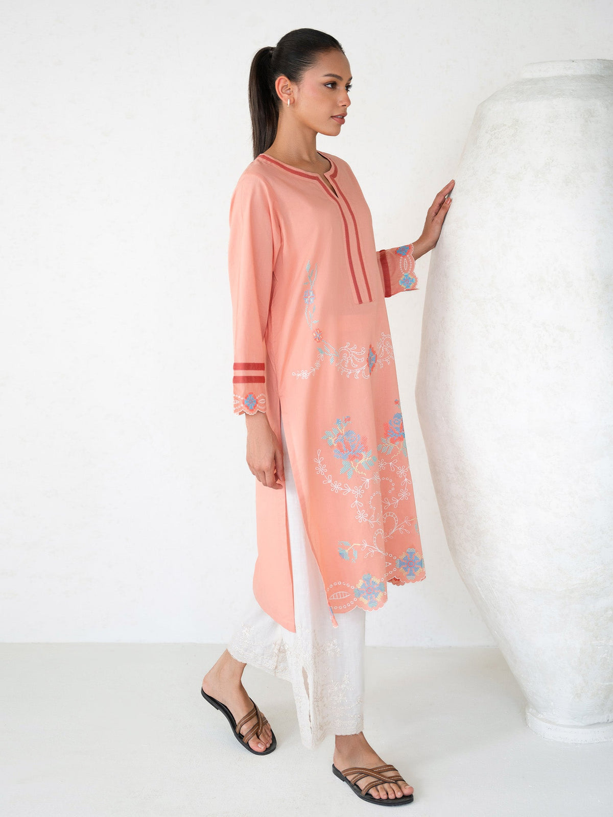 Embroidered Kurta