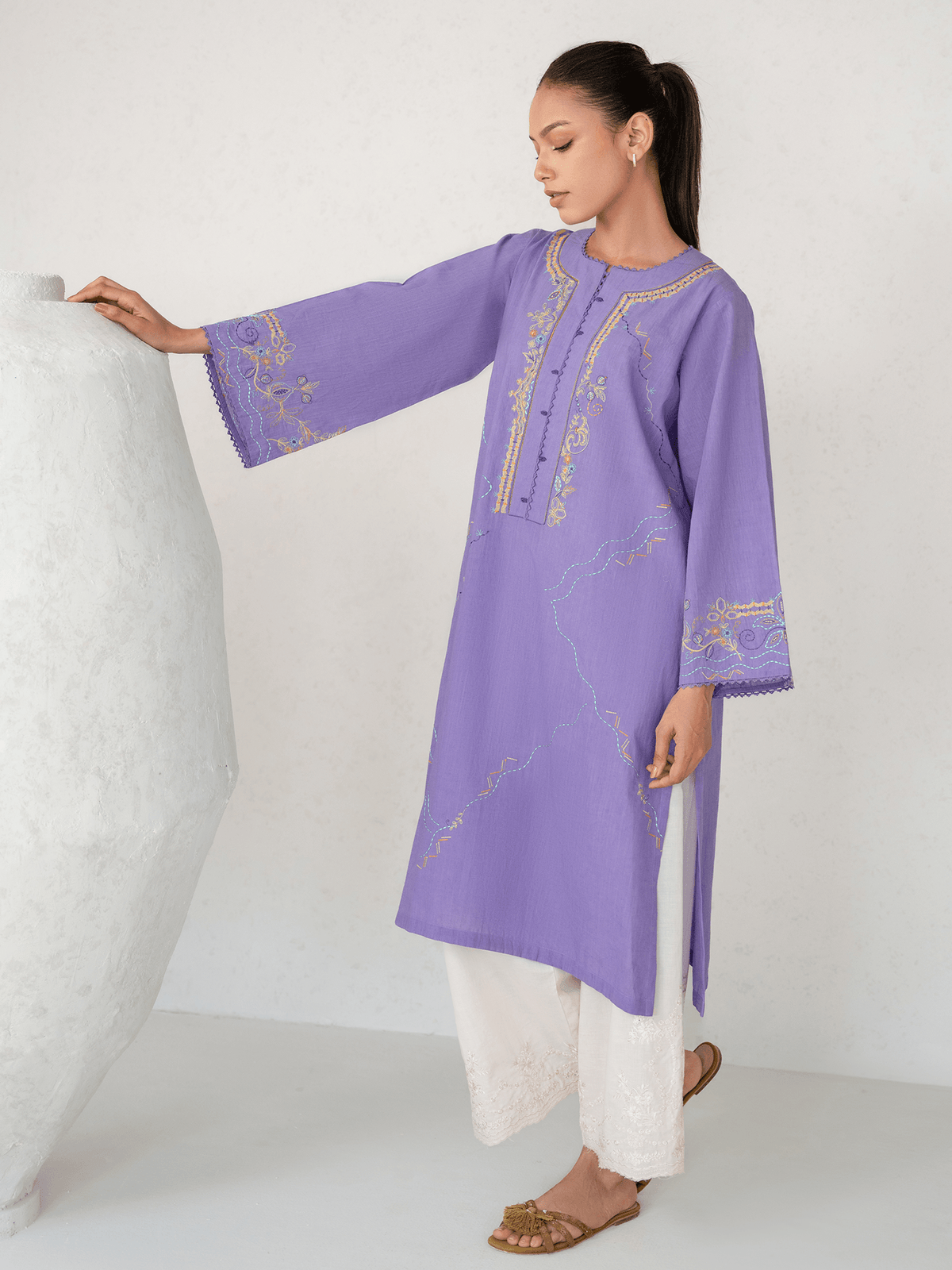 Embroidered Kurta