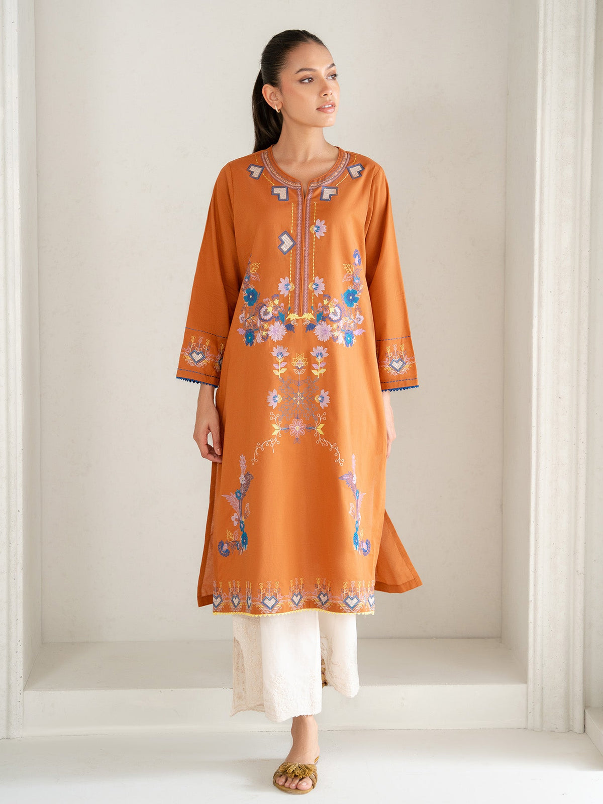 Embroidered Kurta