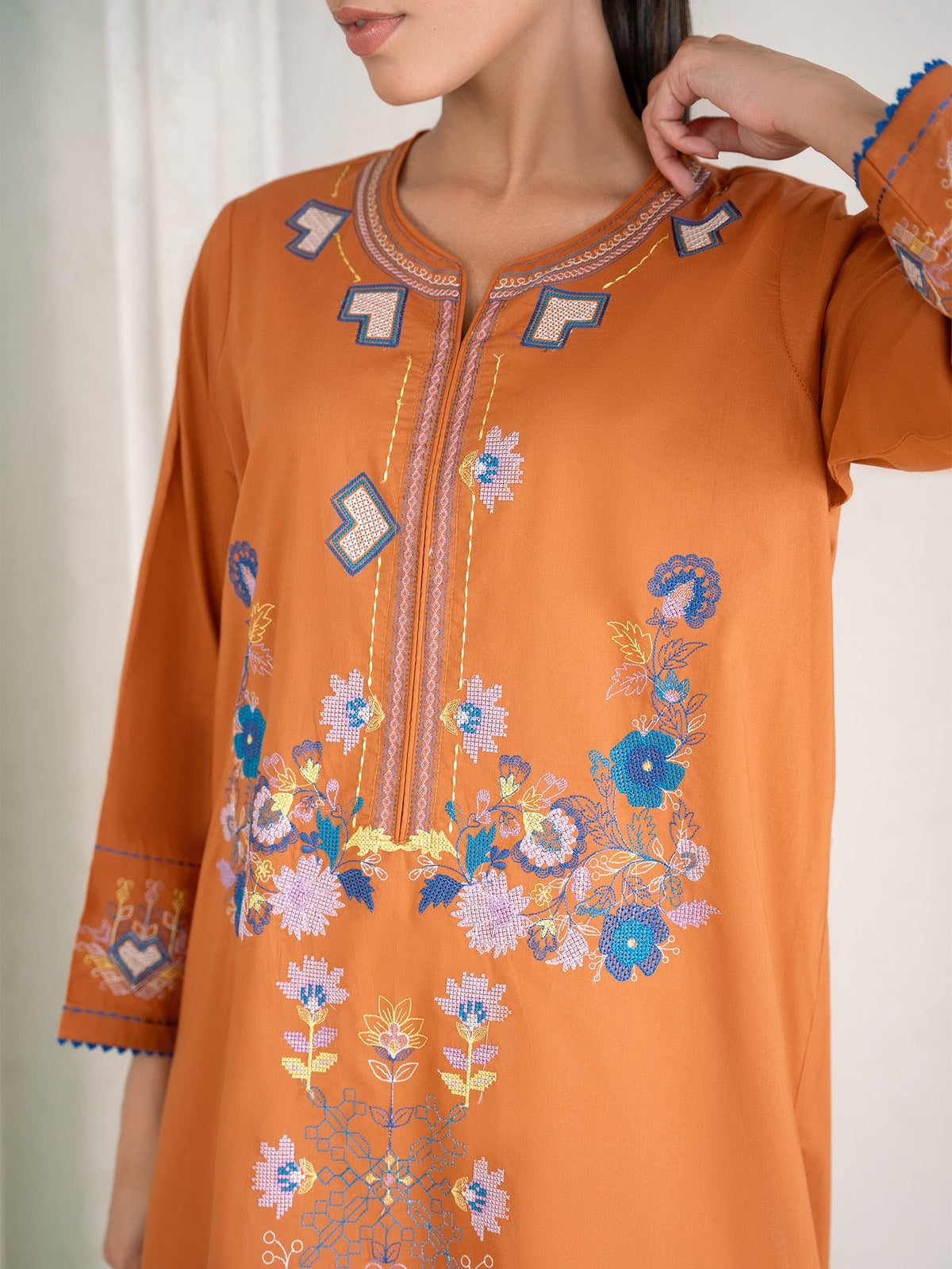 Embroidered Kurta