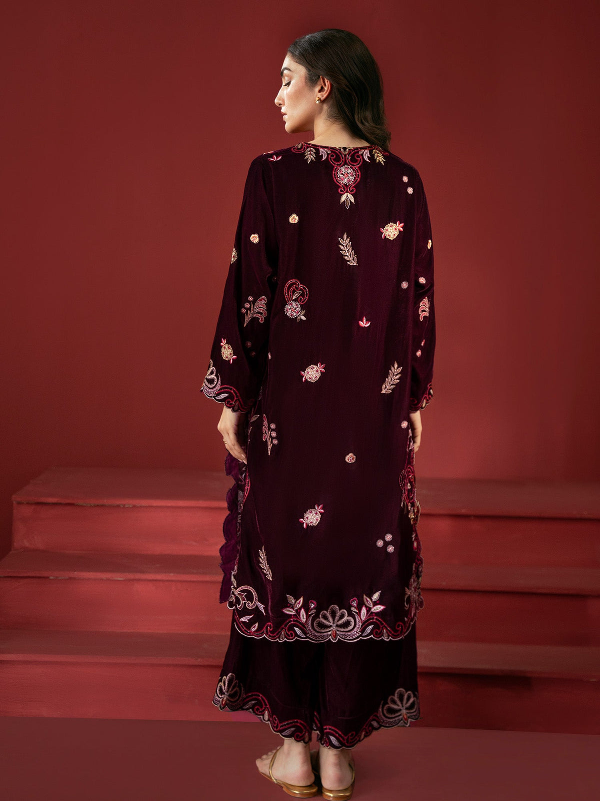 Embroidered Co-ord Set