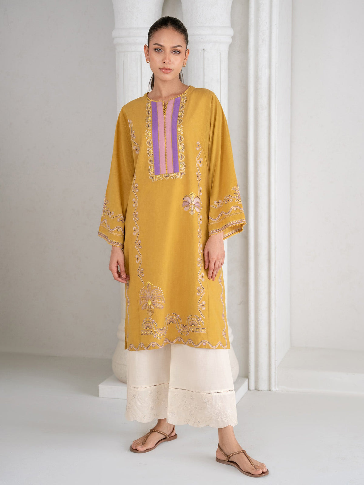 Embroidered Kurta