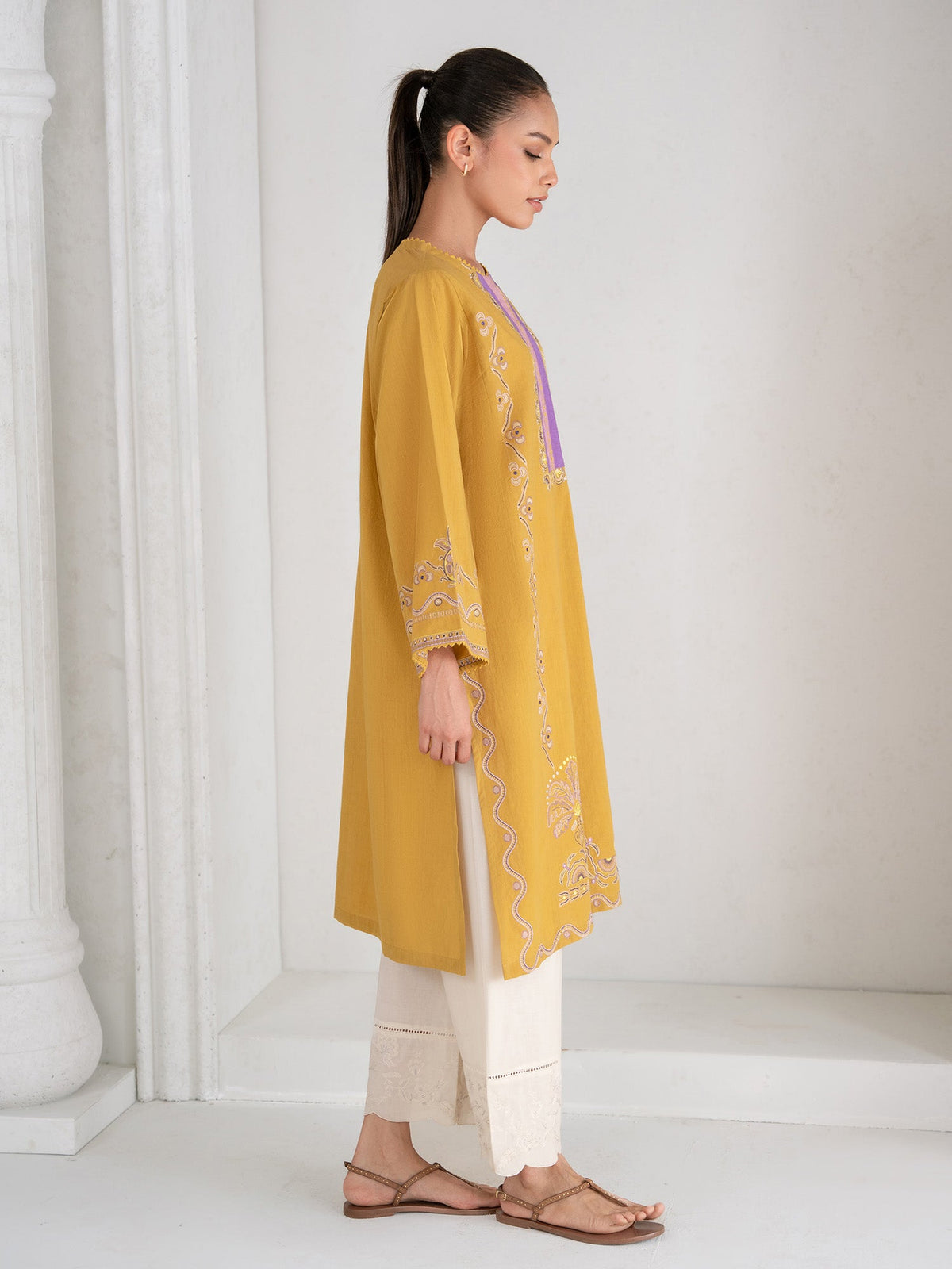 Embroidered Kurta