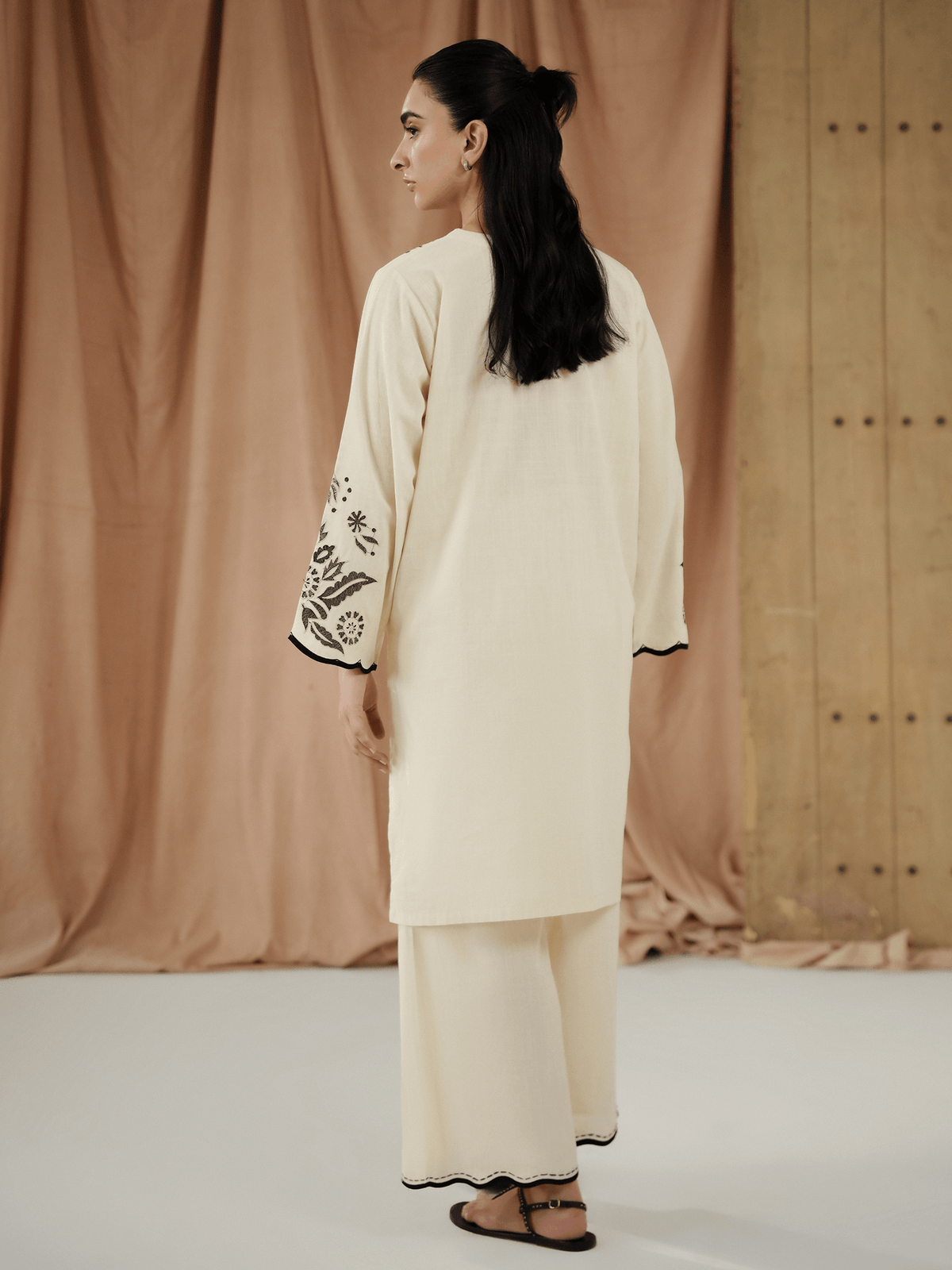 Embroidered Co-ord Set