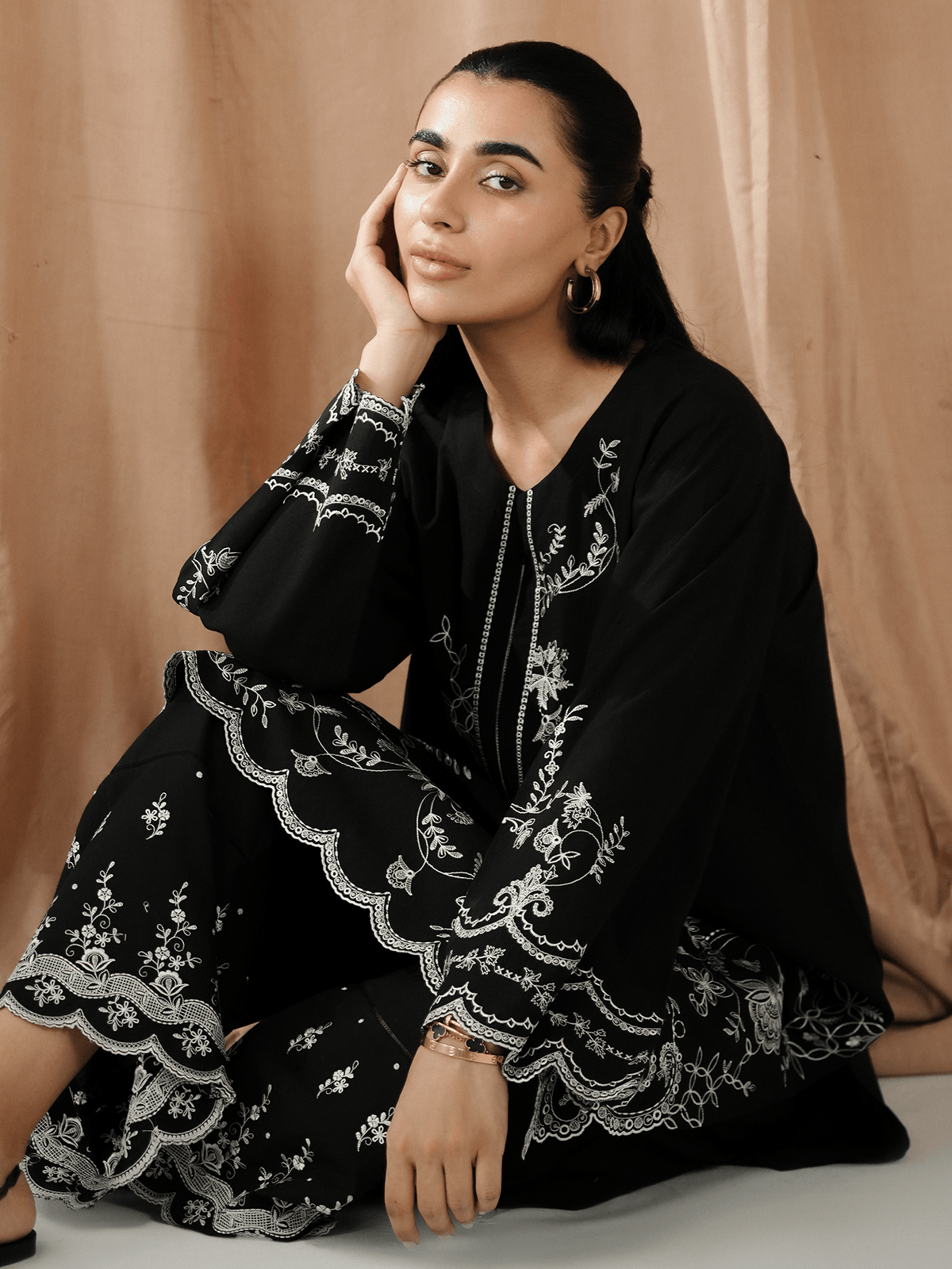 Embroidered Kurta