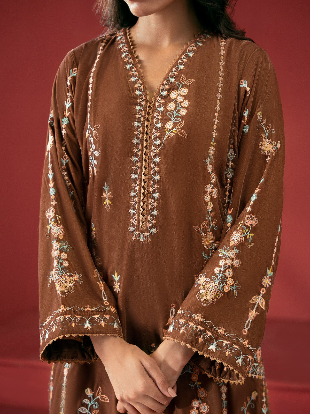 Embroidered Co-ord Set