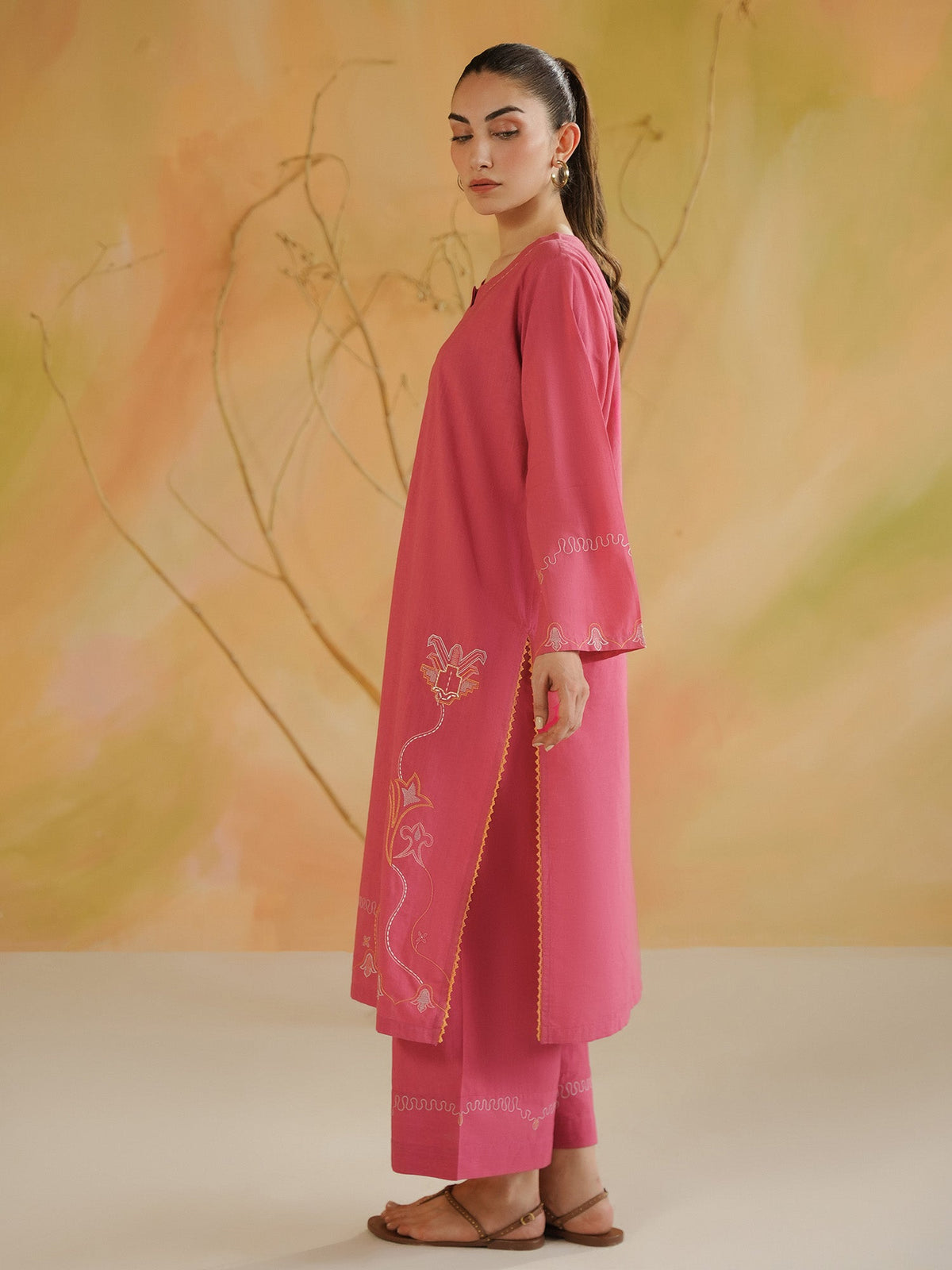 Embroidered Co-ord Set