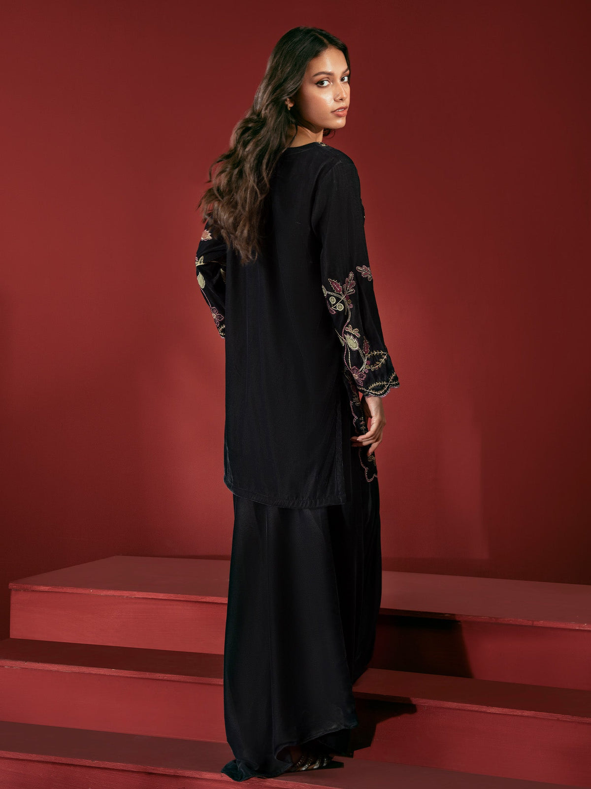 Embroidered Co-ord Set