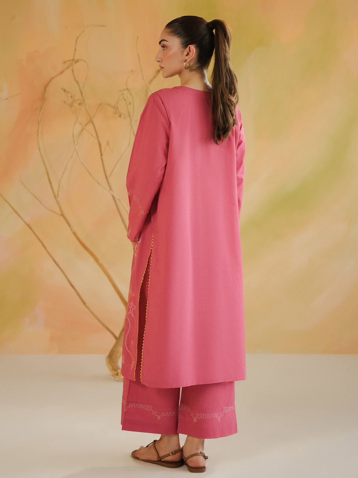 Embroidered Co-ord Set