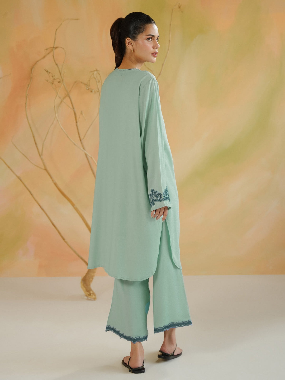 Embroidered Co-ord Set