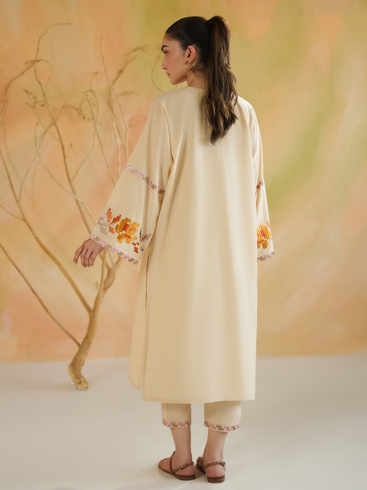 Embroidered Co-ord Set