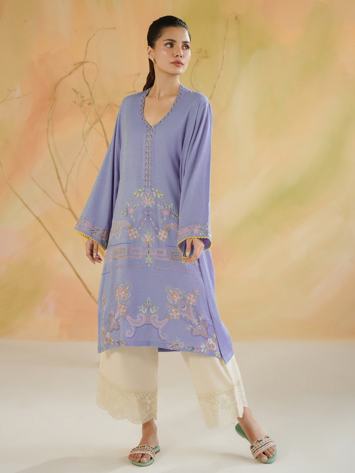 Embroidered Kurta