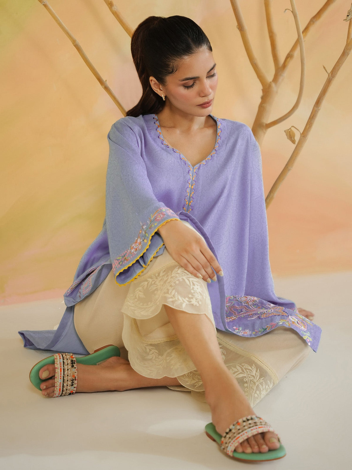 Embroidered Kurta