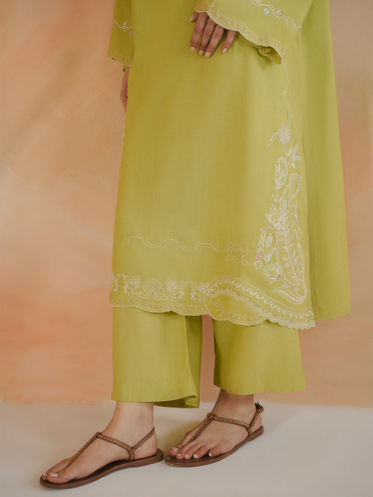 Embroidered Co-ord Set