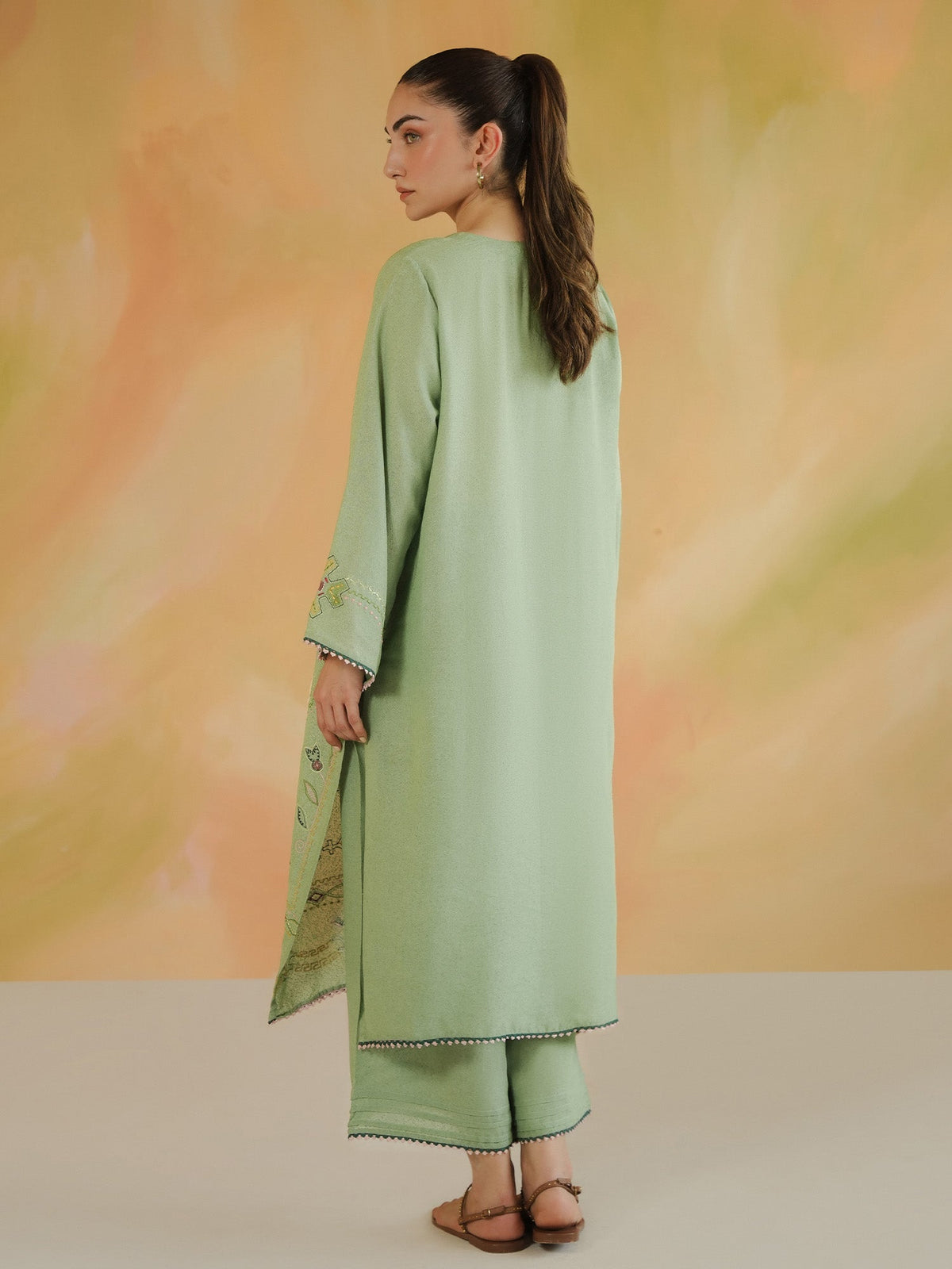 Embroidered Co-ord Set
