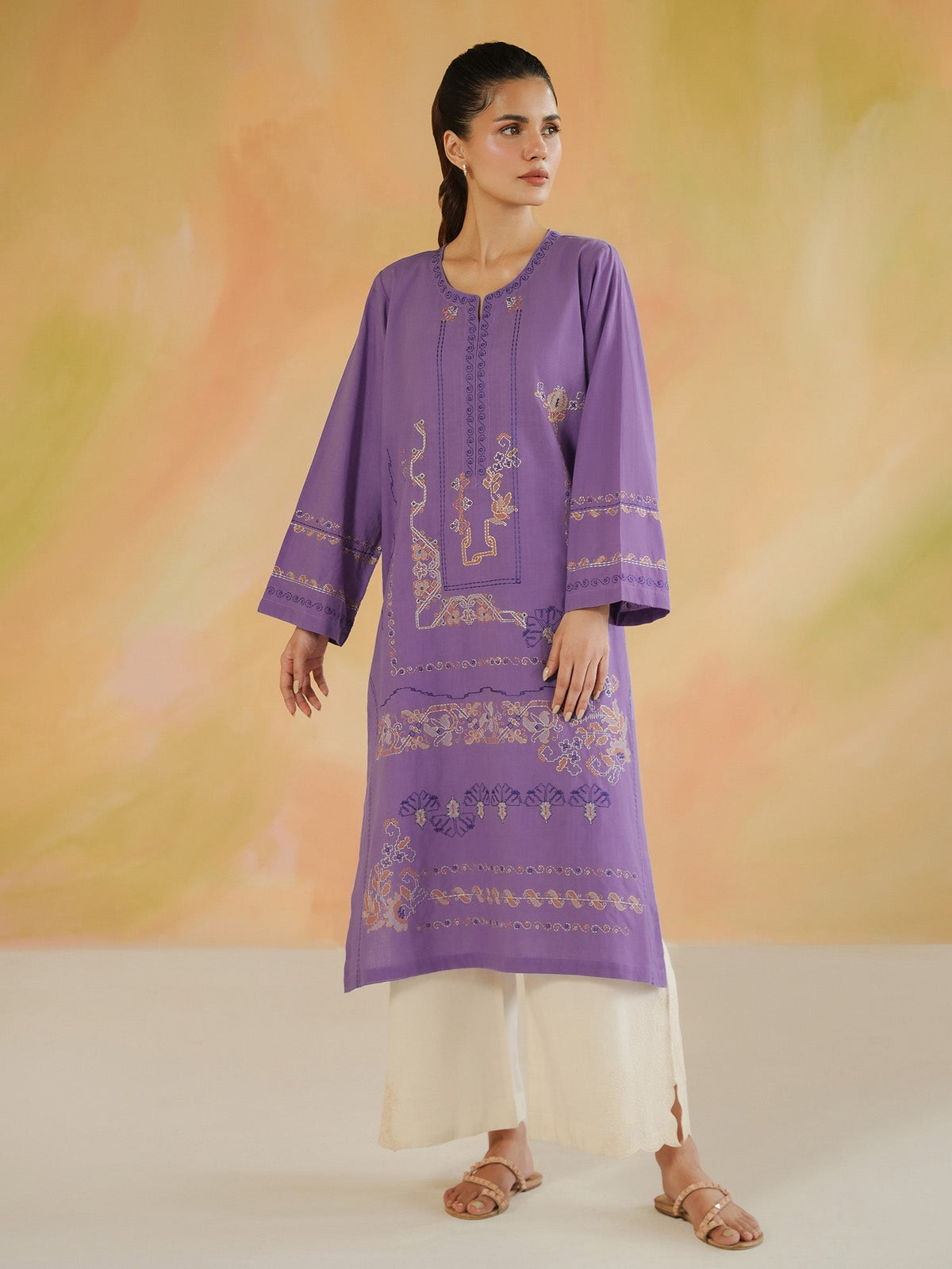 Embroidered Kurta