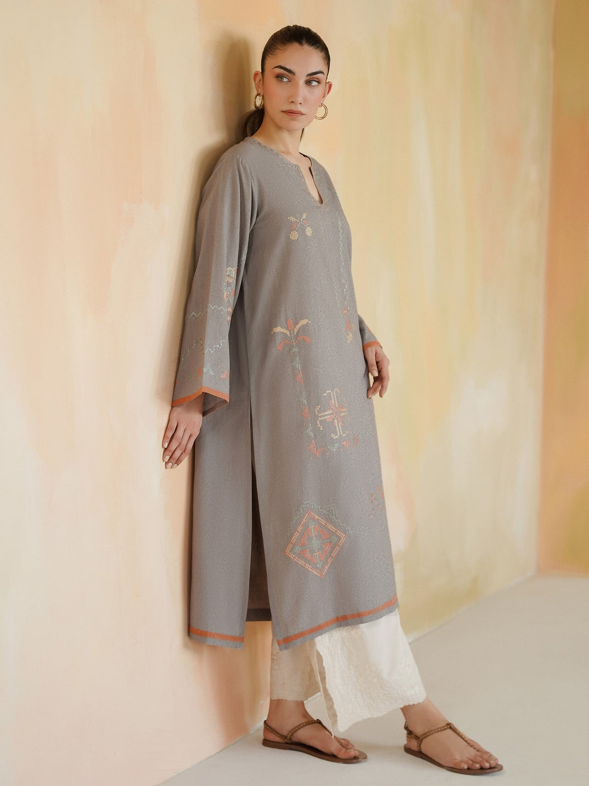 Embroidered Kurta