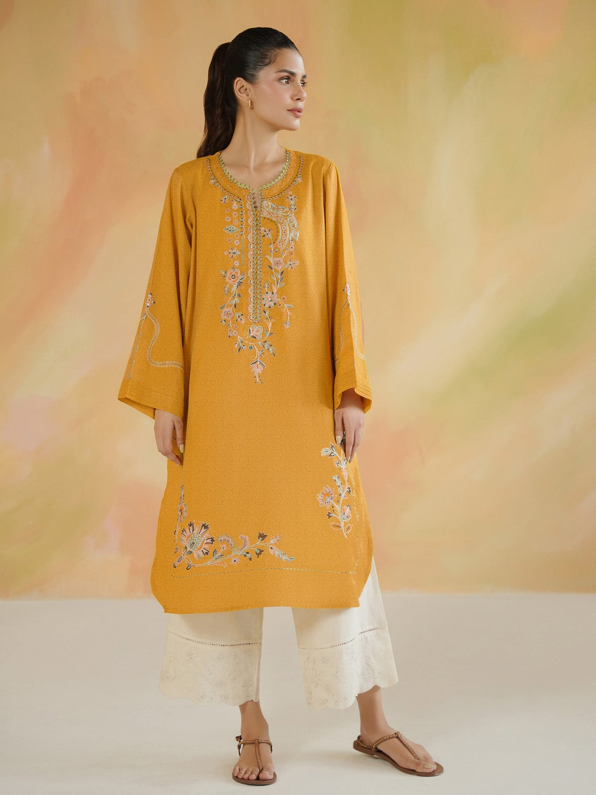 Embroidered Kurta