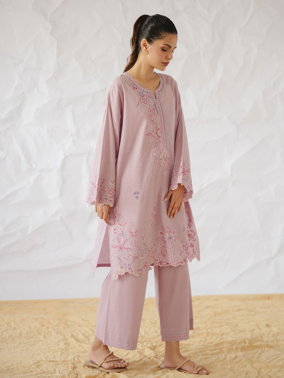 Embroidered Co-ord Set