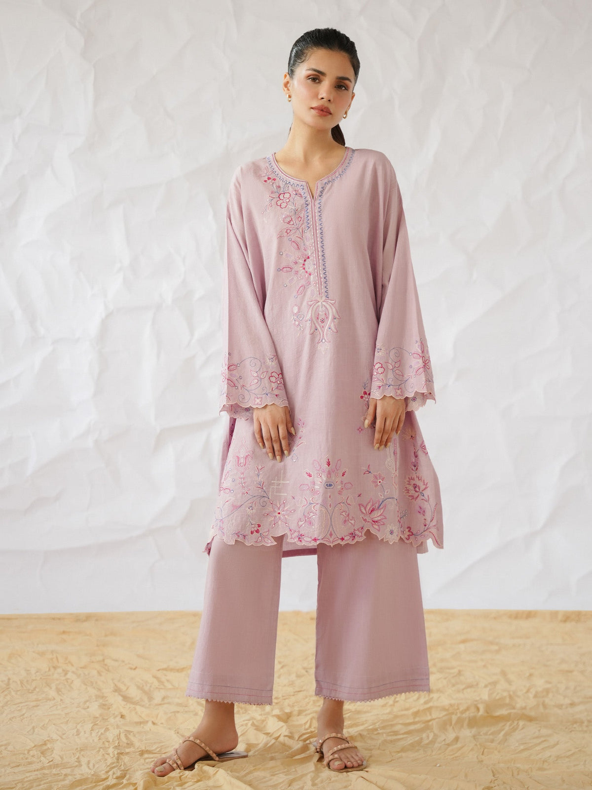 Embroidered Co-ord Set