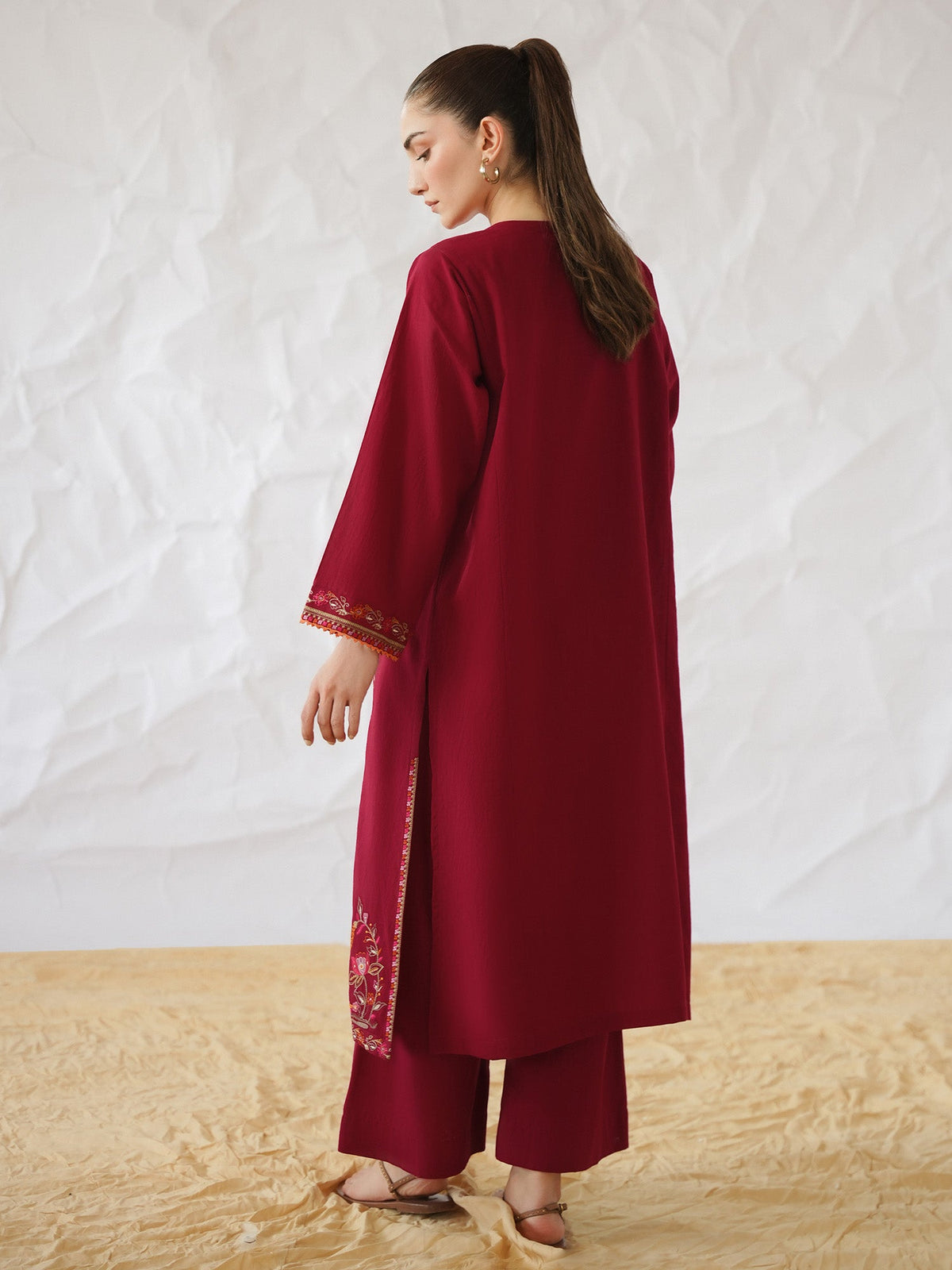 Embroidered Co-ord Set
