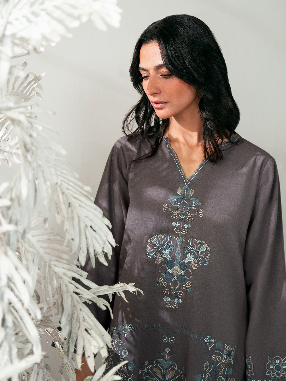 Embroidered Co-ord Set