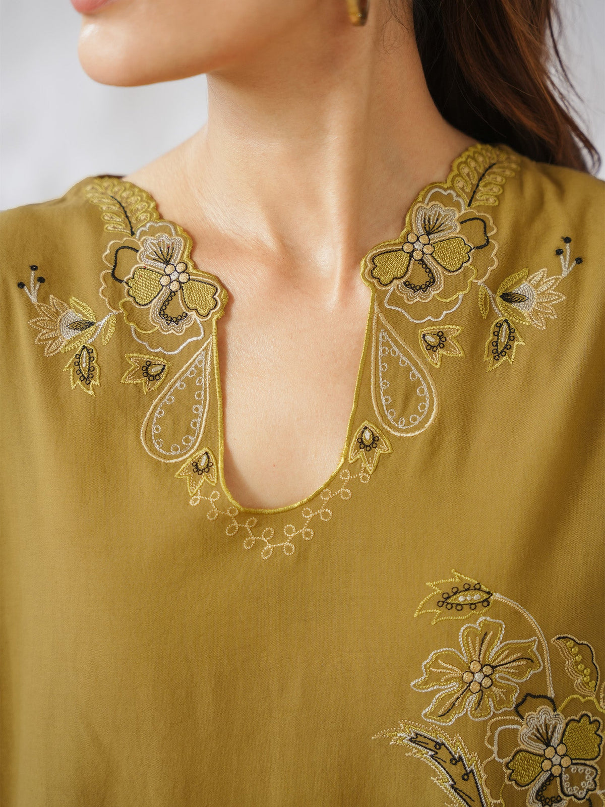 Embroidered Kurta