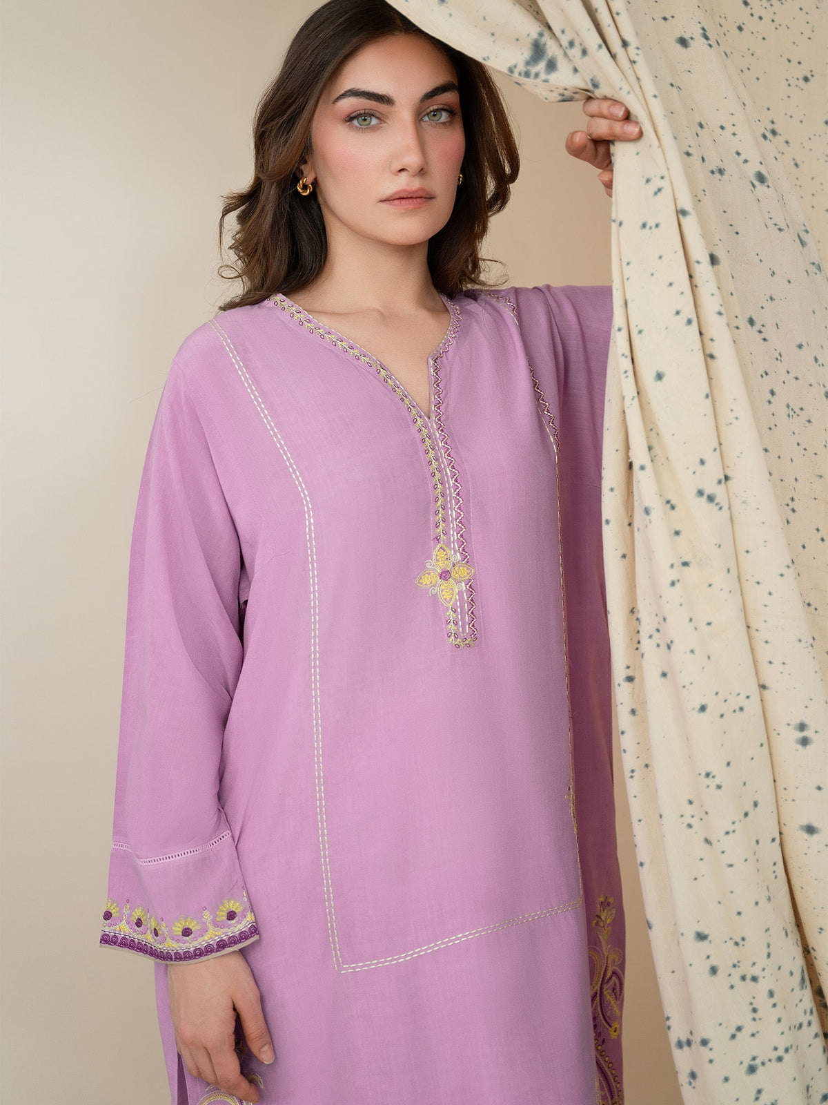 Embroidered Kurta